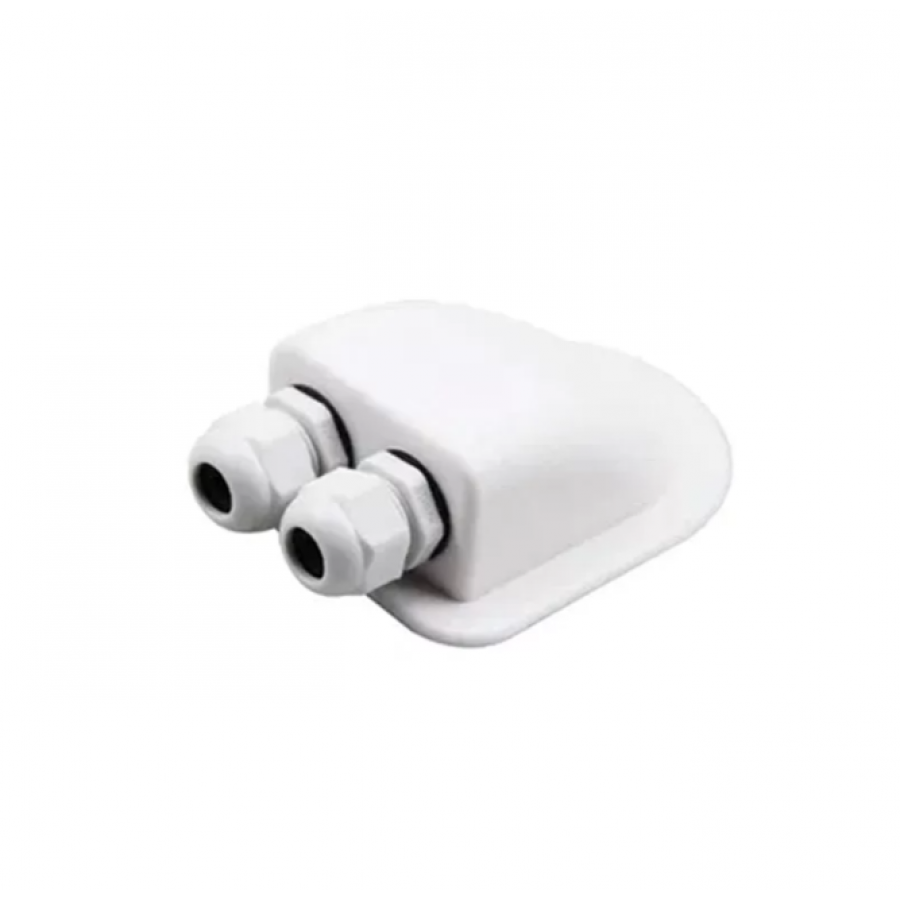 Kit montare 7 Piese, Sistem ABS din fixare, Pentru Panouri solare si rulote, Alb