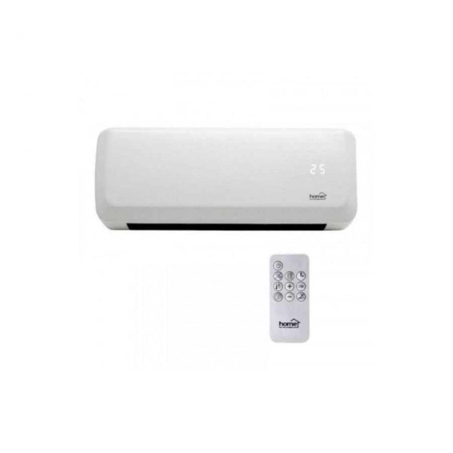 Aeroterma De Perete, Putere 2000w, 2 Trepte De Utilizare, Termostat, Multiple Functii, Siguranta Sporita, Ip20, Alb