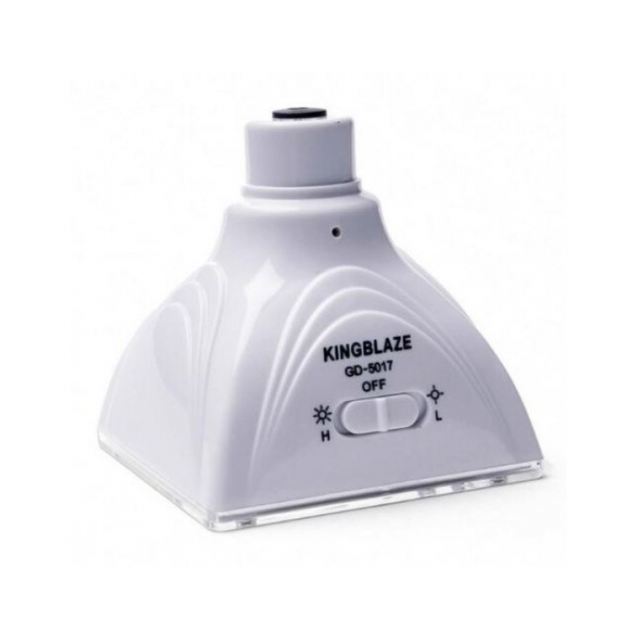 Bec Led Cu Panou Solar, Control Prin Telecomanda, 600mah, 100 Lumeni, Lumina Rece, Alb