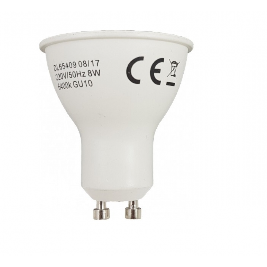 Bec Led, Klausstech, 640 Lumeni, Lumina 6500k, 8w=60w, Usor De Instalat, Modern, Lumina Rece, Alb