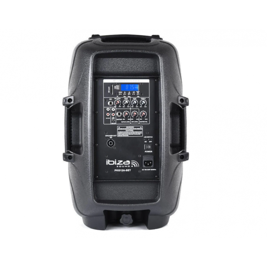 Set De 2 Boxe, Active, Difuzoare 15 Inch, Putere 2 X 500w, Conectivitate Usb, Sd Card, Bluetooth, Accesorii Incluse, Lumini, Negru