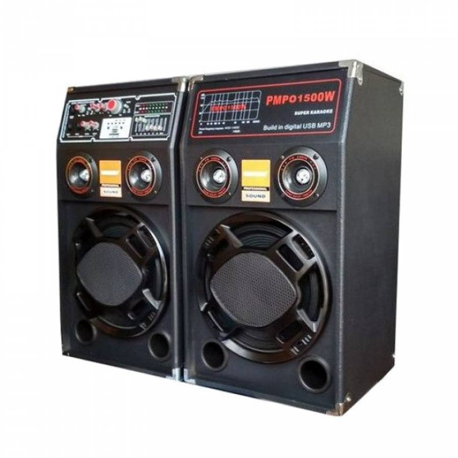 Et 2 Boxe Active, Cu Amplificator, Bluetooth, Usb (mp3), Aux, Card Sd, Radio, Telecomanda, Dp-284 Geepas