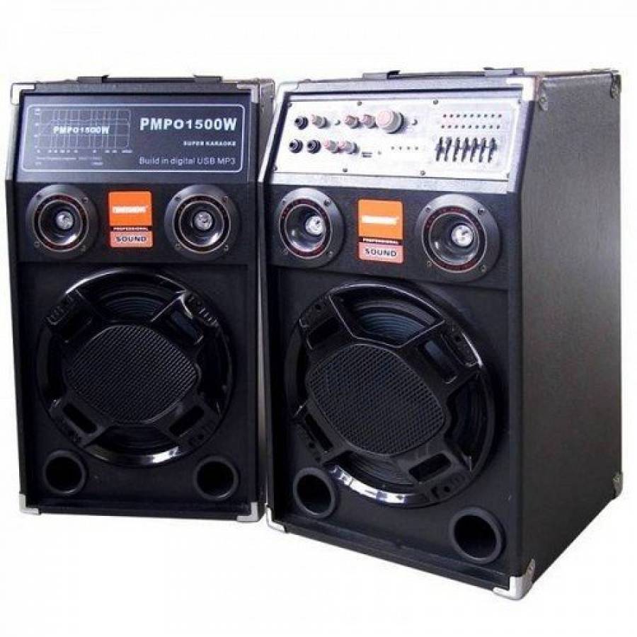 Et 2 Boxe Active, Cu Amplificator, Bluetooth, Usb (mp3), Aux, Card Sd, Radio, Telecomanda, Dp-284 Geepas