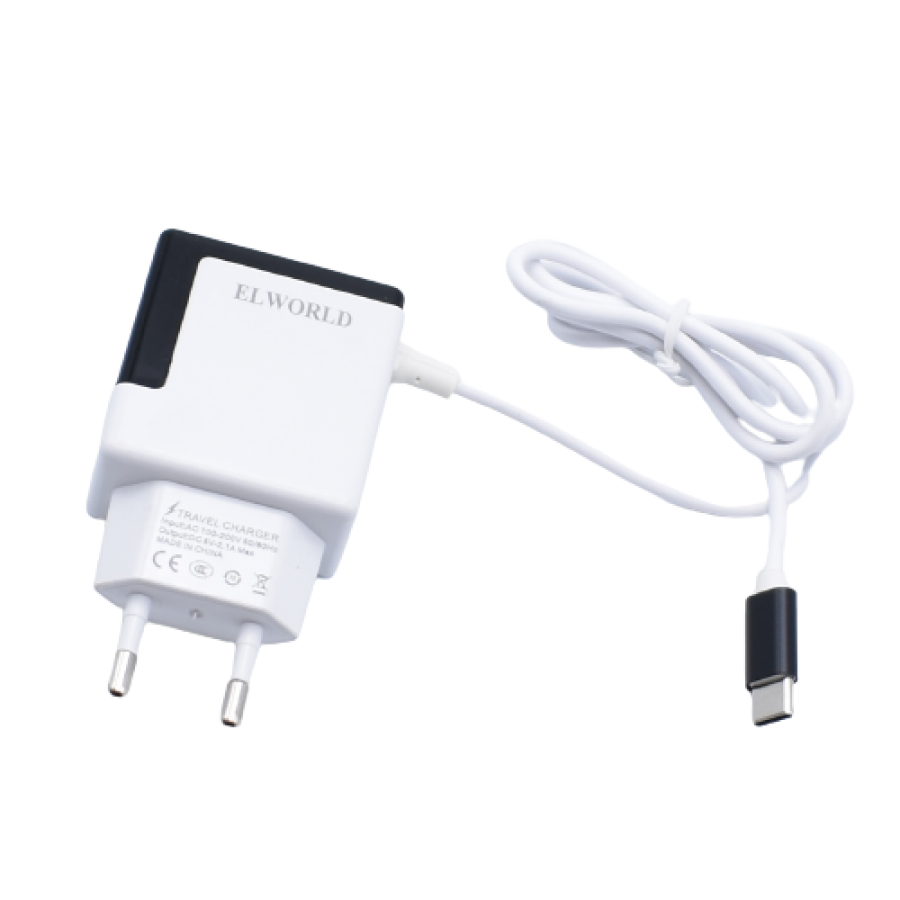 Incarcator Retea, Klausstech, Fast Charging, 2xusb, Typec, Modern, Ergonomic, Rezistent, Alb/negru