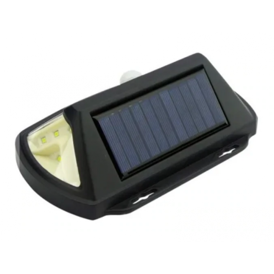 Lampa Solara Klausstech, Economica, 42 De Led-uri, Ergonomica, Usor De Instalat, Design Modern, Consum Redus De Energie, Negru