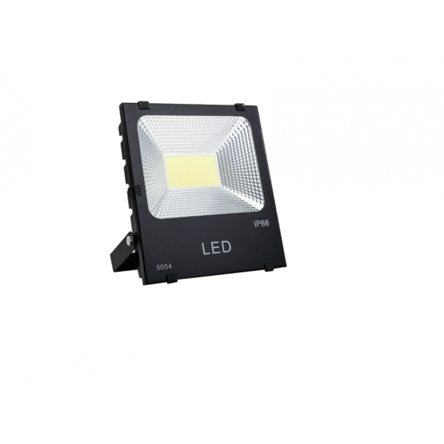 Proiector Solar, KlaussTech, Putere 100W, Panou Solar Inclus, Usor de Instalat, Modern, Usor de Folosit,  Negru