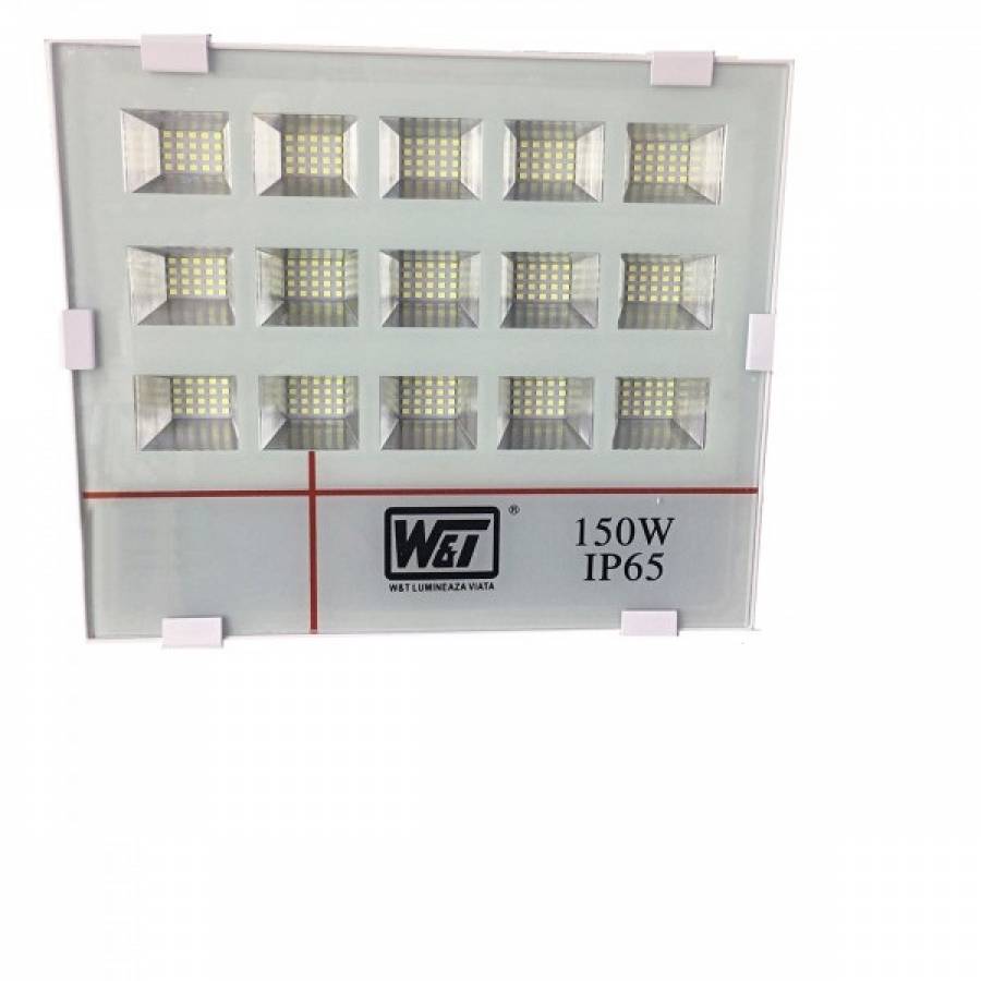 Proiector LED, Putere 150W, Lumina Rece, 300 de LED-uri, 12000 lumeni, Unghi Luminos 120°, Usor, Alb