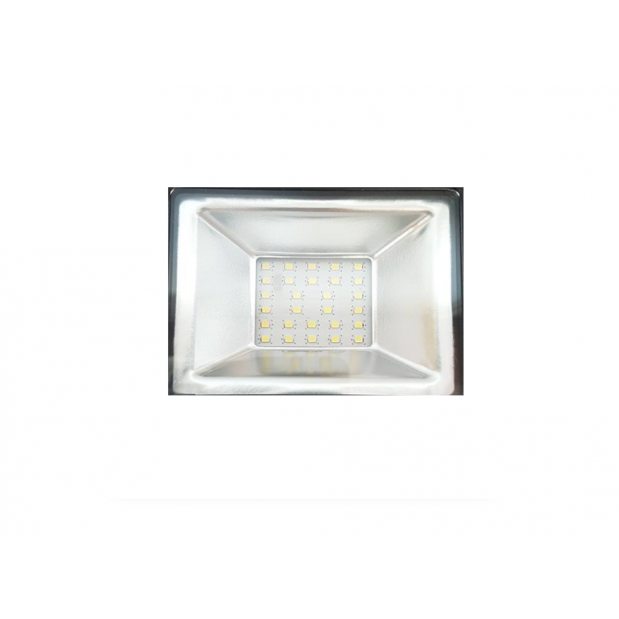 Proiector LED, KlaussTech, 20 W, 6500K, 50.000 Ore de Functionare, Unghi de Luminare 120 grade, 1600 Lumeni, Negru