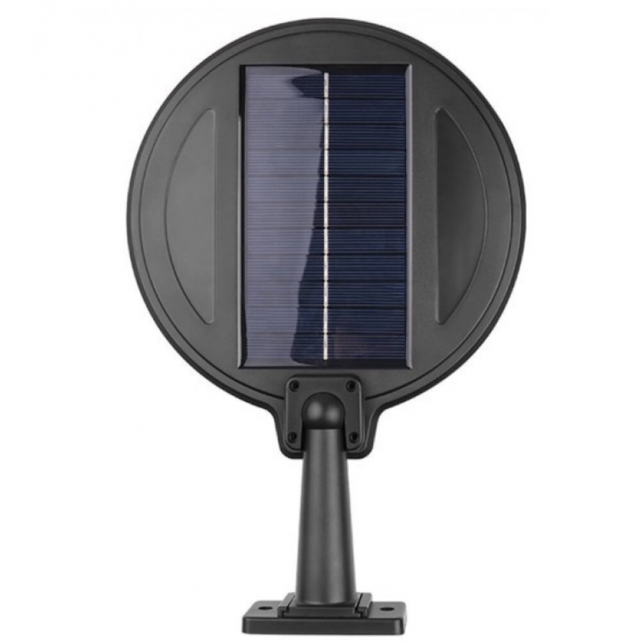 Lampa Solara KlaussTech cu Acumulator, Telecomanda, Panou solar, 3000 mhA, Negru