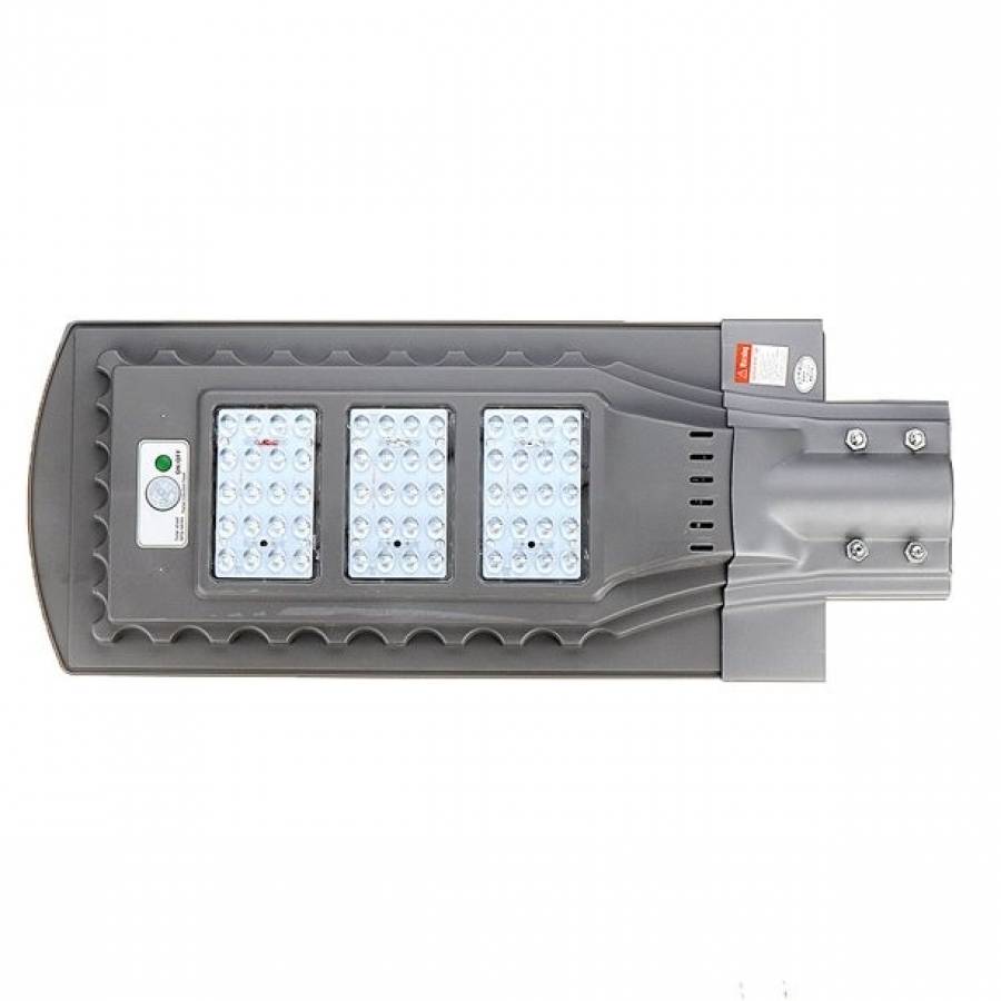 Lampa Solara KlaussTech 90 W, 6500 K,  Baterie 12000 mAH, IP65, Panou solar 6V 15W, Modern, Negru