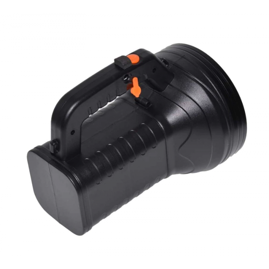 Lanterna KlaussTech cu LED 100 W, 1500 lm, Acumulator Li-ion 6000 mAH, Plastic ABS, 2 Faze de lumina, Negru