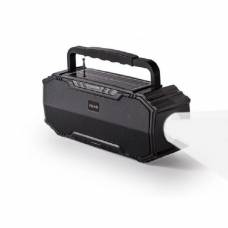 Boxa Portabila, Panou Solar Incorporat, Handsfree, Radio, Stick, Usb, Jack, Lanterna, Ergonomica, Negru