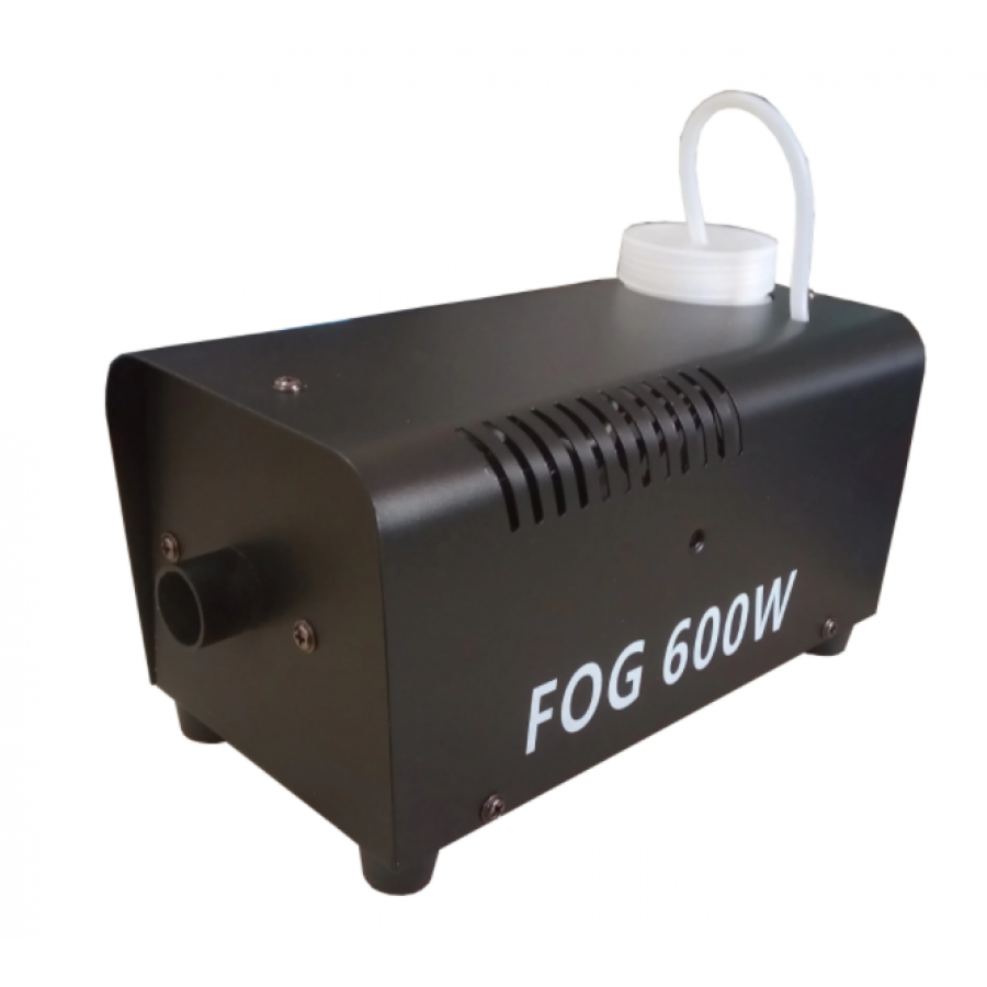 Masina de fum KlaussTech 600 W, Telecomanda cu fir, 1.5 L, AC 220 - 240 V, 50 - 60 Hz, Negru