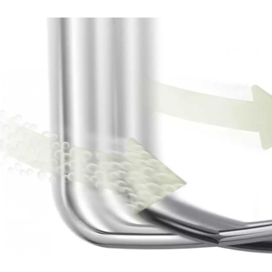 Mixer de Mana 300W cu 5 Viteze, Turbo, Accesorii din Otel inoxidabil, Ergonomic, Alb