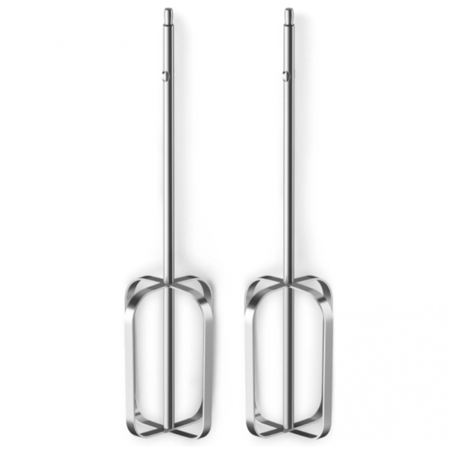 Mixer de Mana 300W cu 5 Viteze, Turbo, Accesorii din Otel inoxidabil, Ergonomic, Alb