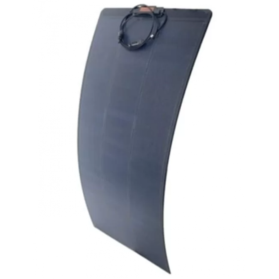 Panou Solar Semi-flexibil Monocristalin, 160 W, 1250 x 680 x 2 mm, Clasa A, Curent 7,46 A, Negru