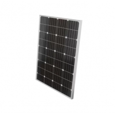 Panou Fotovoltaic cu Putere de 100W,  120 x 54 x 3 cm, Monocristalin, 36 celule, Cadru din aluminiu, Negru