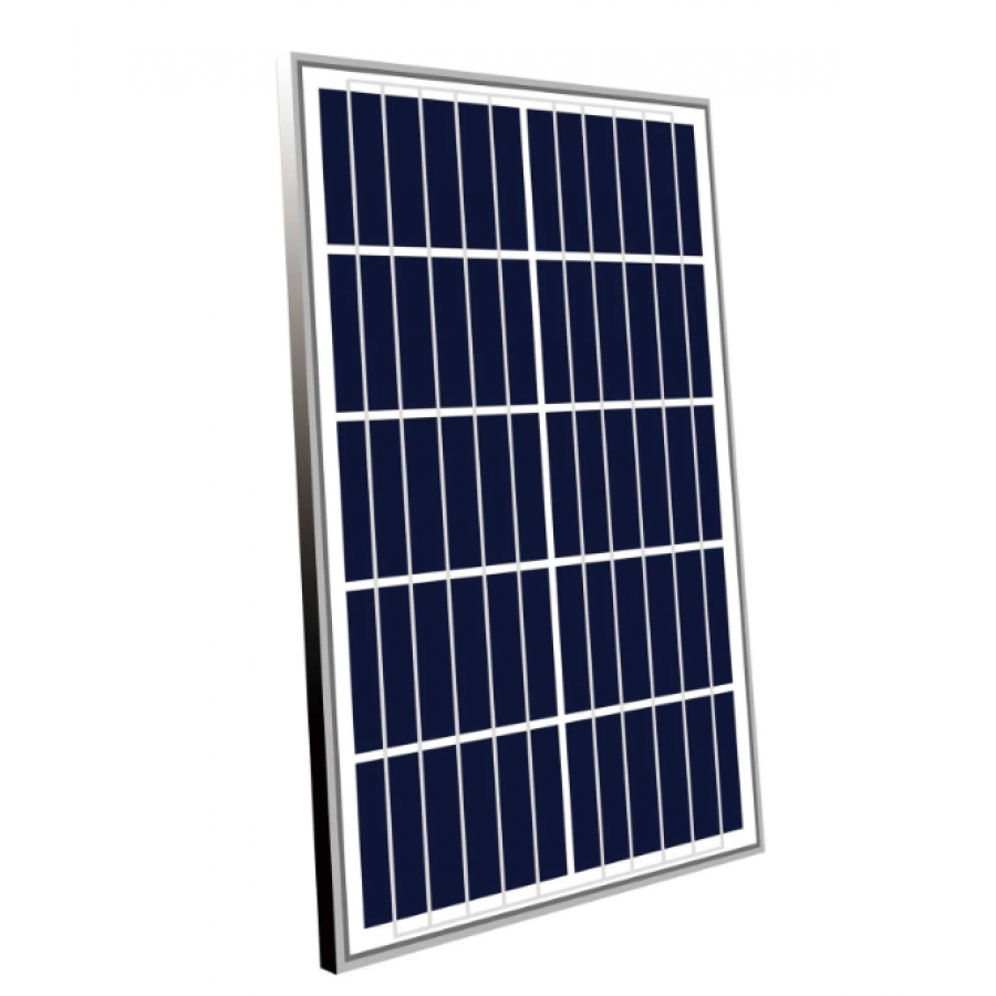 Proiector LED KlaussTech cu Panou Solar, Senzor de miscare, 100 W, 82 LED-uri, Lumina alba, Telecomanda, 6000 mAH, 530 lm, Negru
