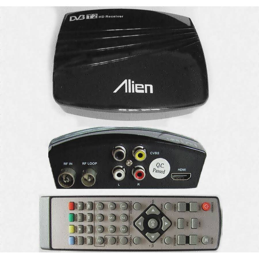 Receptor Terestru DVB-T2 HD cu Telecomanda, Suporta AVI, MPG, VOB, MPEG, DIV, Rezolutie Video 1080P/1080i/720P/720i/576, Ghid electronic, Negru