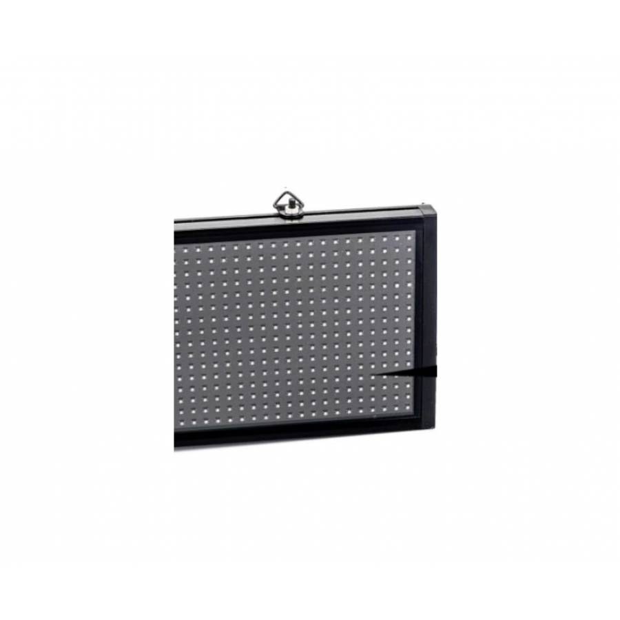 Reclama Luminoasa LED KlaussTech 400 x 40 cm, Iluminare Alb, Wi-Fi, Temperatura, Unghi 120°, ABS, Negru