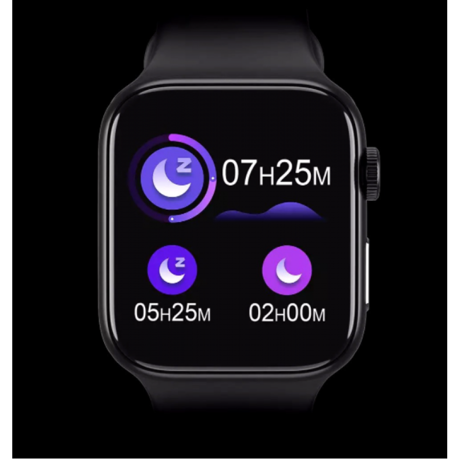 Smartwatch KlaussTech IP67, Bluetooth, Control muzica, Vibratii, Setare Memento, Avertisment pierdere, Control camera, Roz