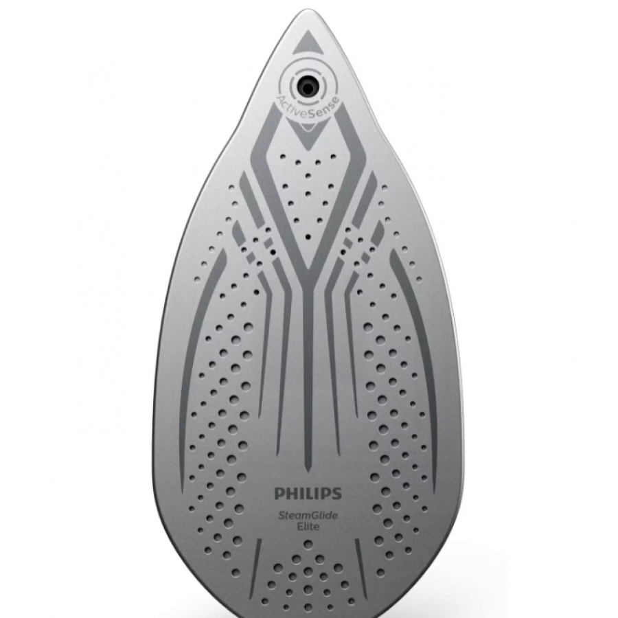 Statie Philips de calcat cu Jet de Abur 750 g/min,  3100 W, ActiveSense, Talpa SteamGlide Elite, 1.8 L, Negru