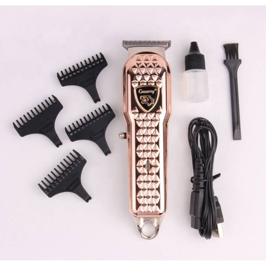 Aparat de Tuns Profesional 3 W cu Acumulator, Lama Otel inoxidabil, Fara fir, Incarcare 3 h, Carcasa ABS, Argintiu