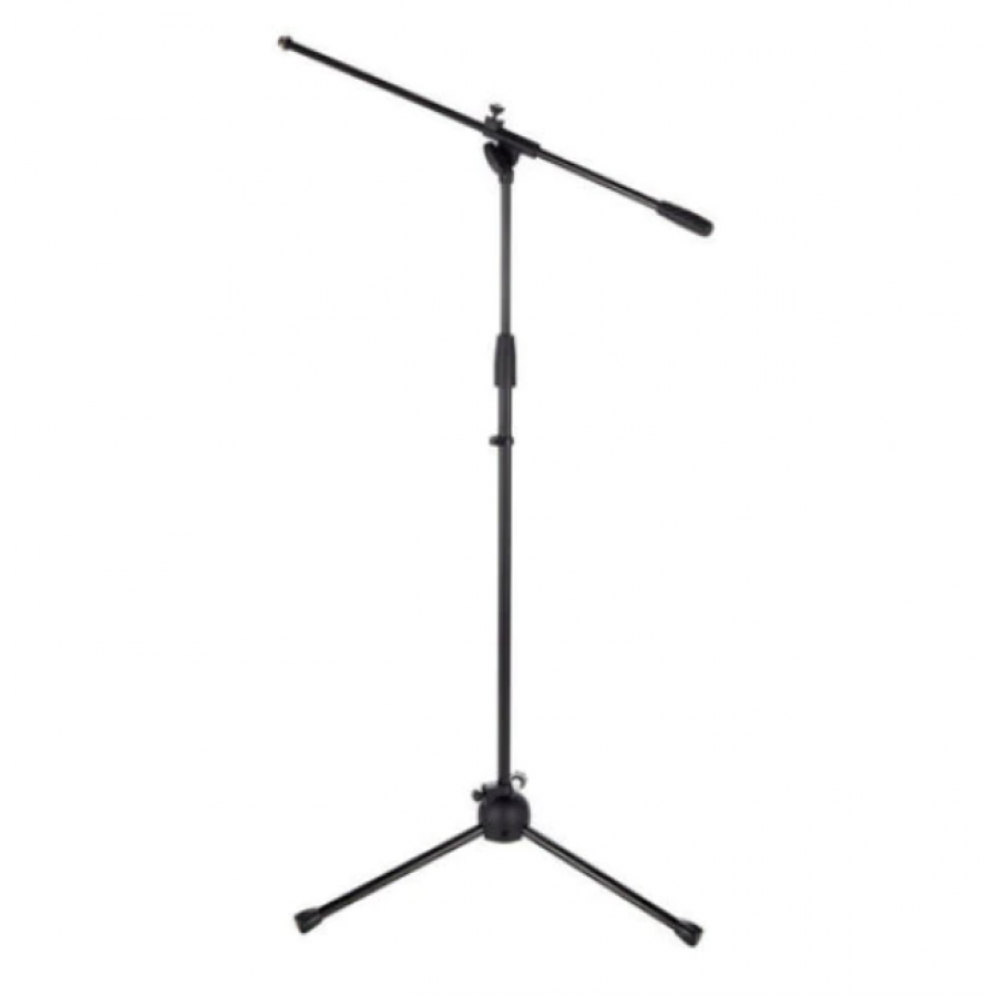 Stativ KlaussTech de microfon profesional, Usor de montat, Rezistent, Usor de curatat, Negru