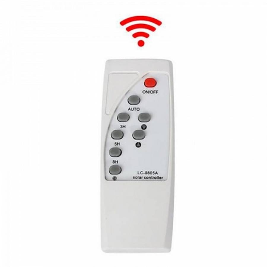 Proiector LED KlaussTech cu panou solar, Telecomanda inclusa, 100W, 6500 k, Autonomie 12 h, Negru/Galben