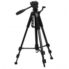Trepied Foto Telescopic, Inaltime 56 - 145 cm, Universal, Sarcina max 3 kg, Modern, Negru