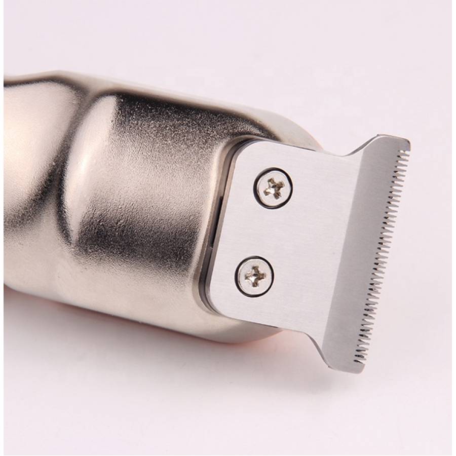 Aparat de Tuns Profesional 3 W cu Acumulator, Lama Otel inoxidabil, Fara fir, Incarcare 3 h, Carcasa ABS, Argintiu
