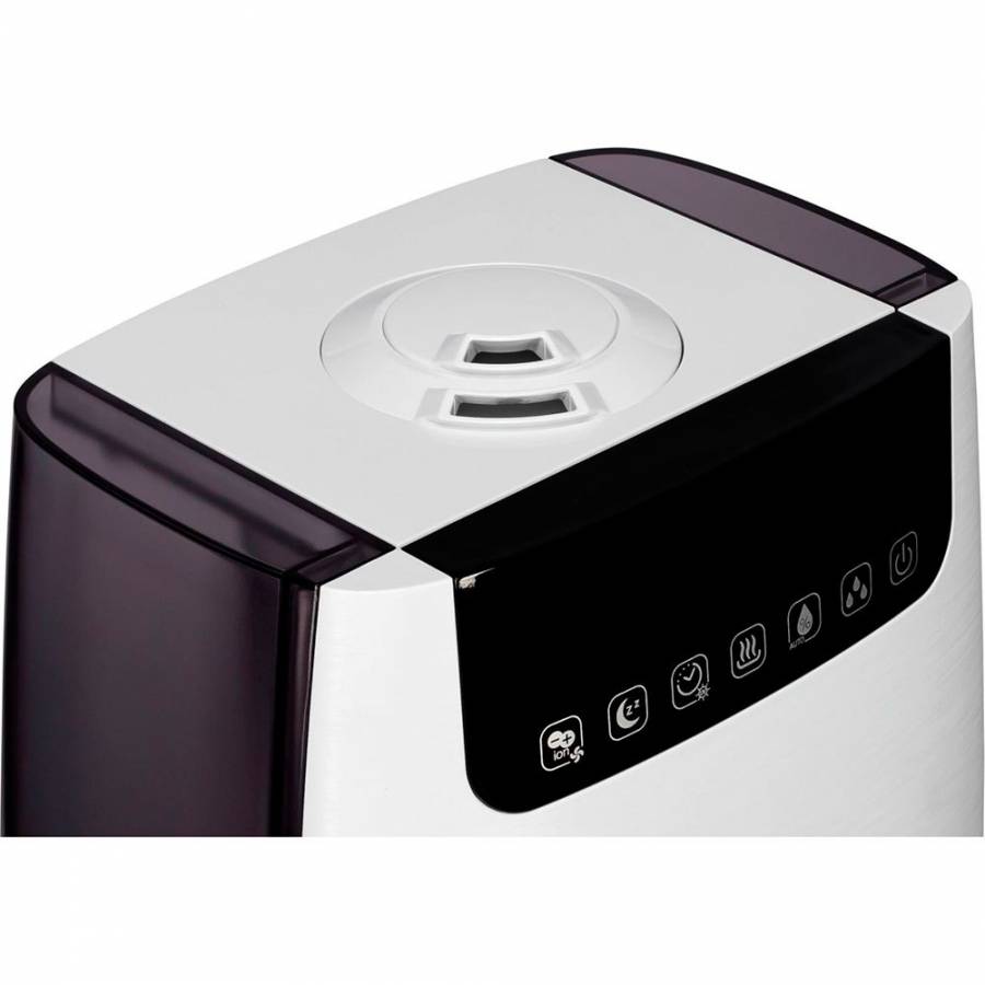 Umidificator De Aer Display Lcd Control Touch, > 4000ml/h, Rezervor 5 L, Telecomanda, Ionizator, Alb