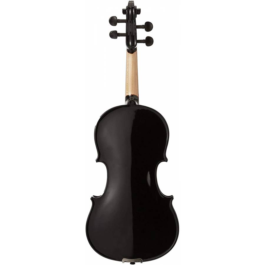 Vioara mare KlaussTech clasica din lemn, 4/4, Curatare usoara, Forma ergonomica, Rezistenta, Culoare Negru