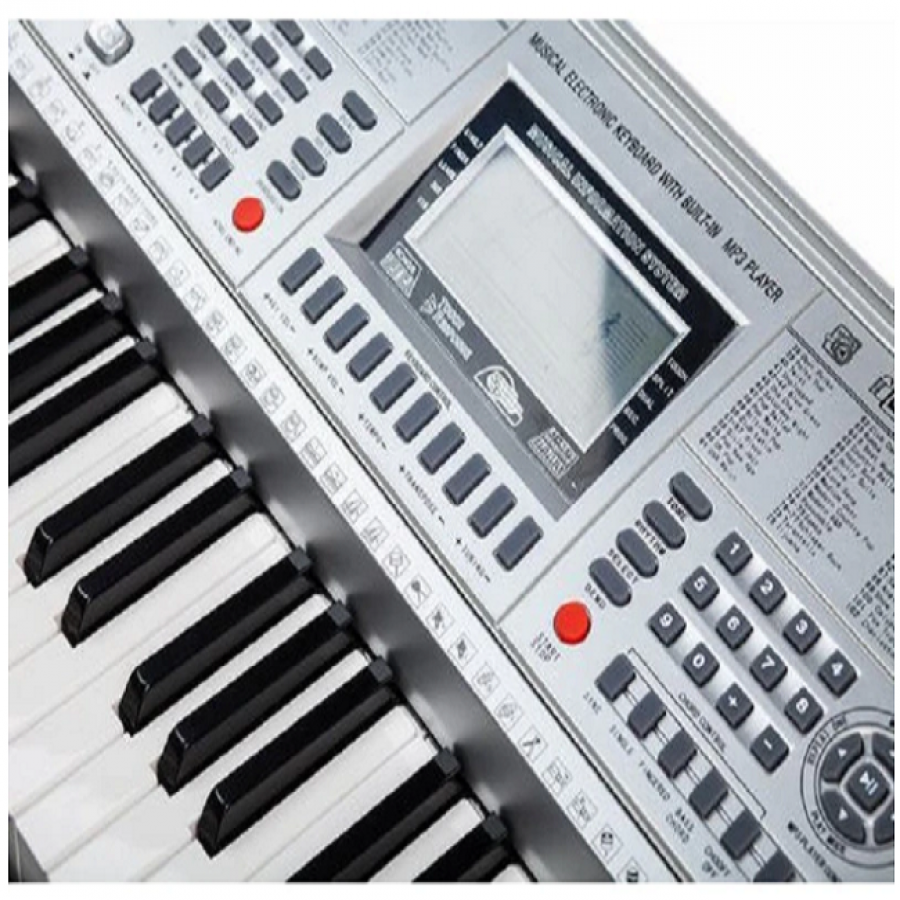 Orga Electronica, Afisaj Lcd, 61 De Clape, Usb, Card Sd, 5 Octave 96x36x14 Cm