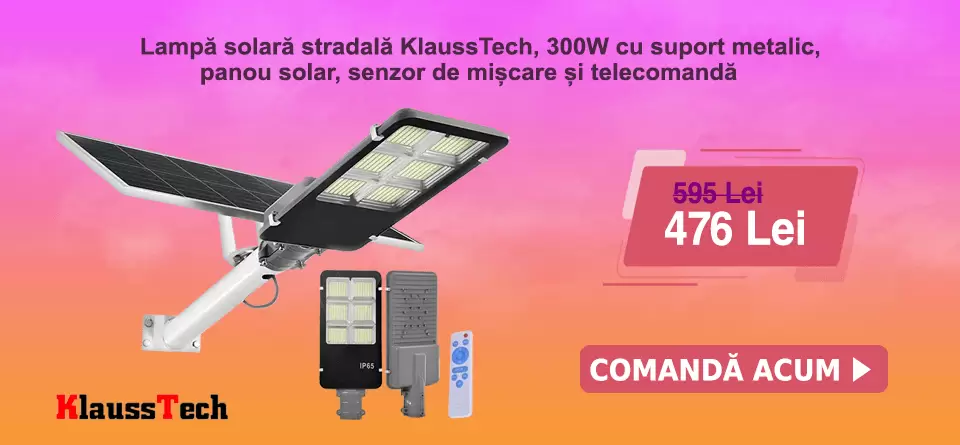 Lampa solara 300W