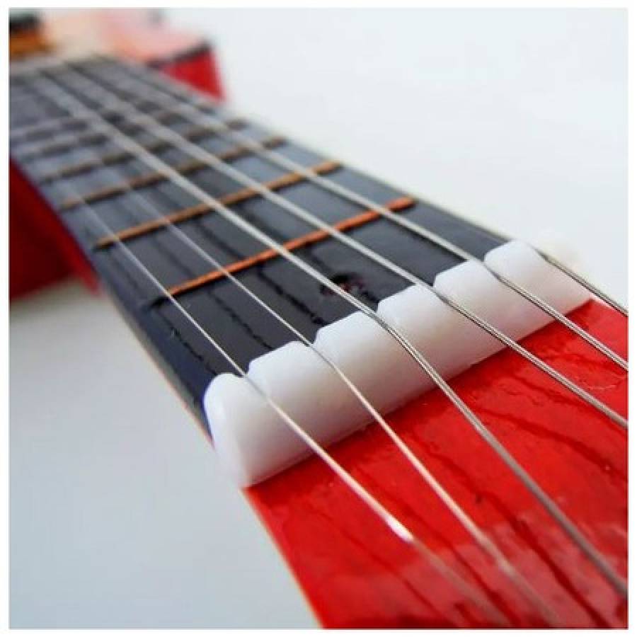 Chitara Klausstech Pentru Copii Clasica Din Lemn Lacuit 65 Cm Orange