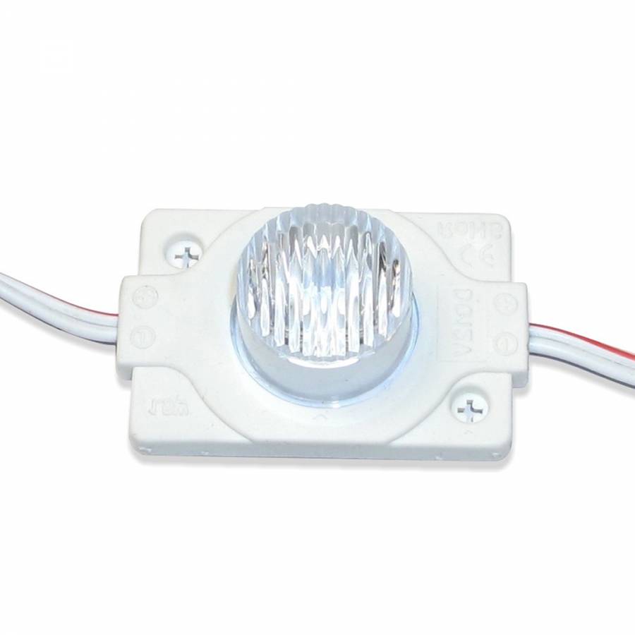 Modul 1 LED lupa KlaussTech , 1.5W, 12 V, Alb
