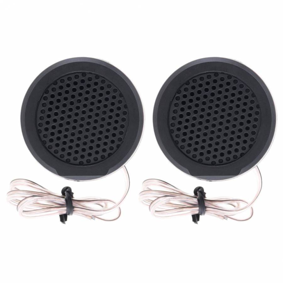 Set 2 bucăți 500 W Difuzoare Tweeter, Mini Dome, de înaltă eficiență pentru sistem audio auto