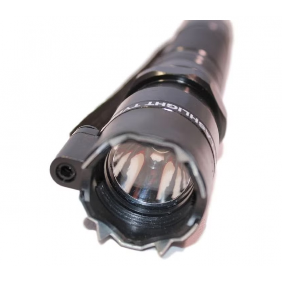 Lanterna KlaussTech Cu Electrosoc Flashlight Cu Led 1200kv Din Aluminiu