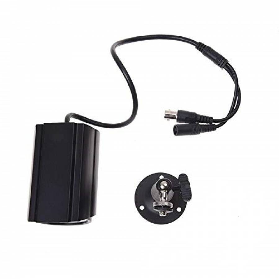 Camera KlaussTech supraveghere video CCTV, lentila 3,6mm 24 leduri, infrarosu , negru