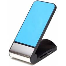 Incarcator portabil, 4 porturi USB 2.0, albastru
