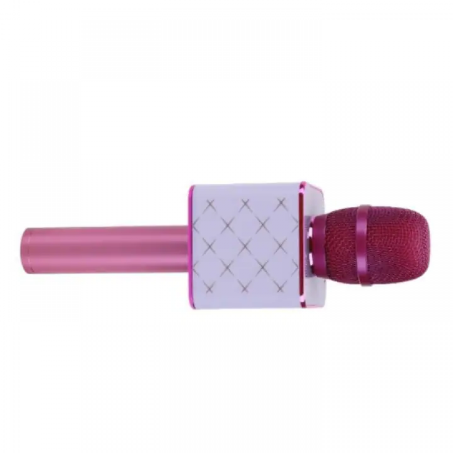 Microfon Klausstech Karaoke Cu Bluetooth Si Boxa Incorporata roz, KlaussTech