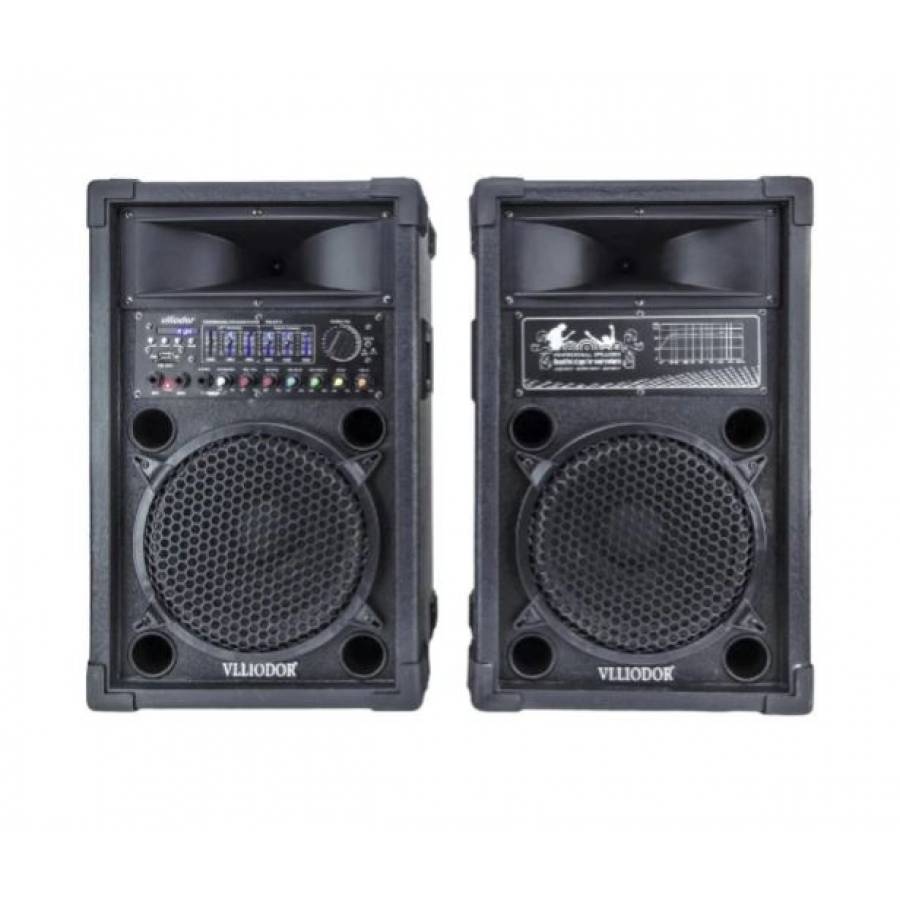 Boxe, Putere 200W, 4 Ohmi, Conectivitate USB, SD Card, Negru