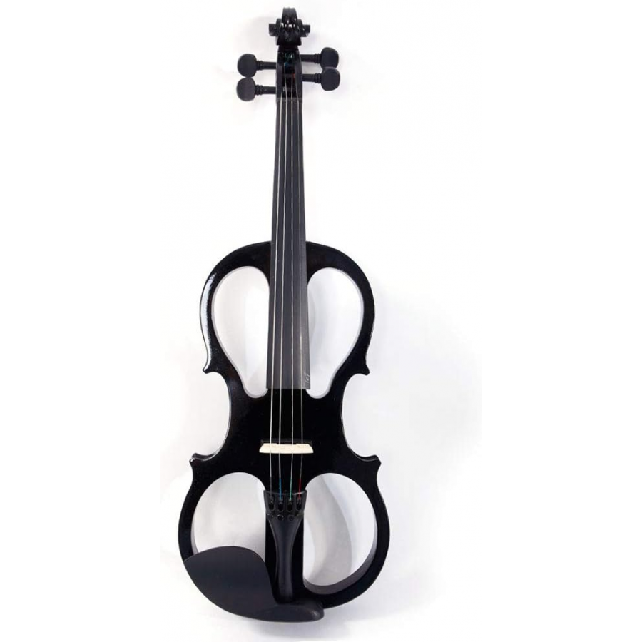 Vioara electrica silentioasa KlaussTech neagra 4/4
