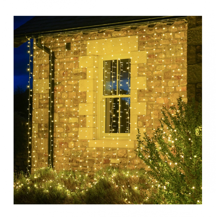 Instalatie de Craciun Tip perdea 13m KlaussTech