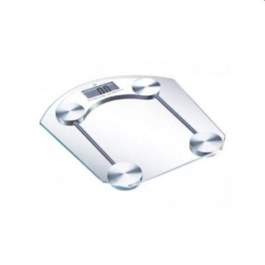 Cantar corporal digital, 180 kg, Sticla Transparenta