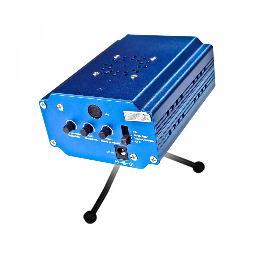 Proiector laser pentru scenă și încăpere cu puncte colorate