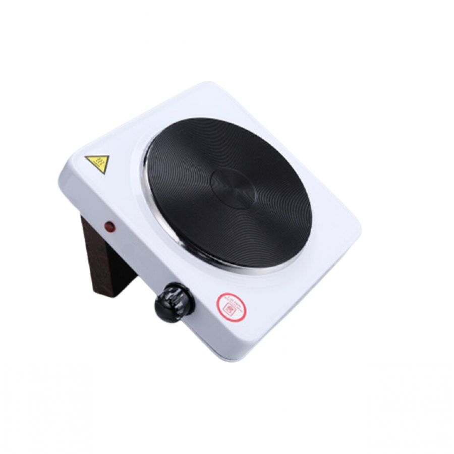 Plita Electrica Portabila KlaussTech, Putere 1000w, 1 Ochi Pentru Gatit, Alb