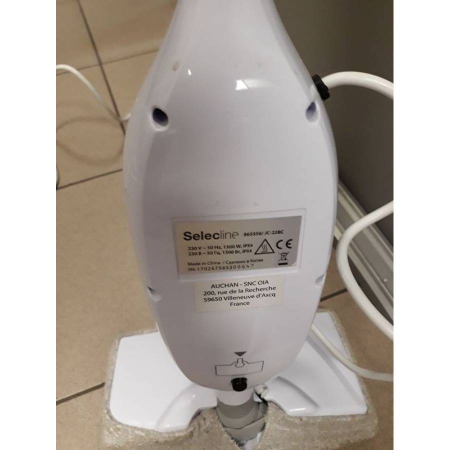 Mop cu abur Selecline  , capacitate rezervor apa 300 ml , putere 1300 W