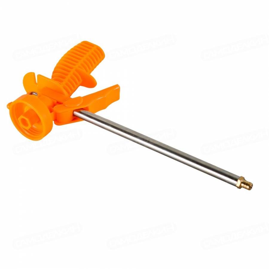 Pistol pentru spuma cu maner din plastic, corp metalic